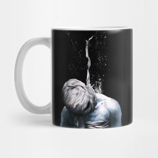 Launch//002> Black Ocean Burial Mug